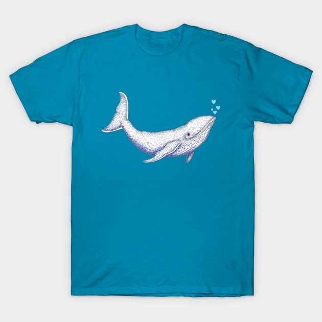 Whale Watchers T-Shirt by Zenferren